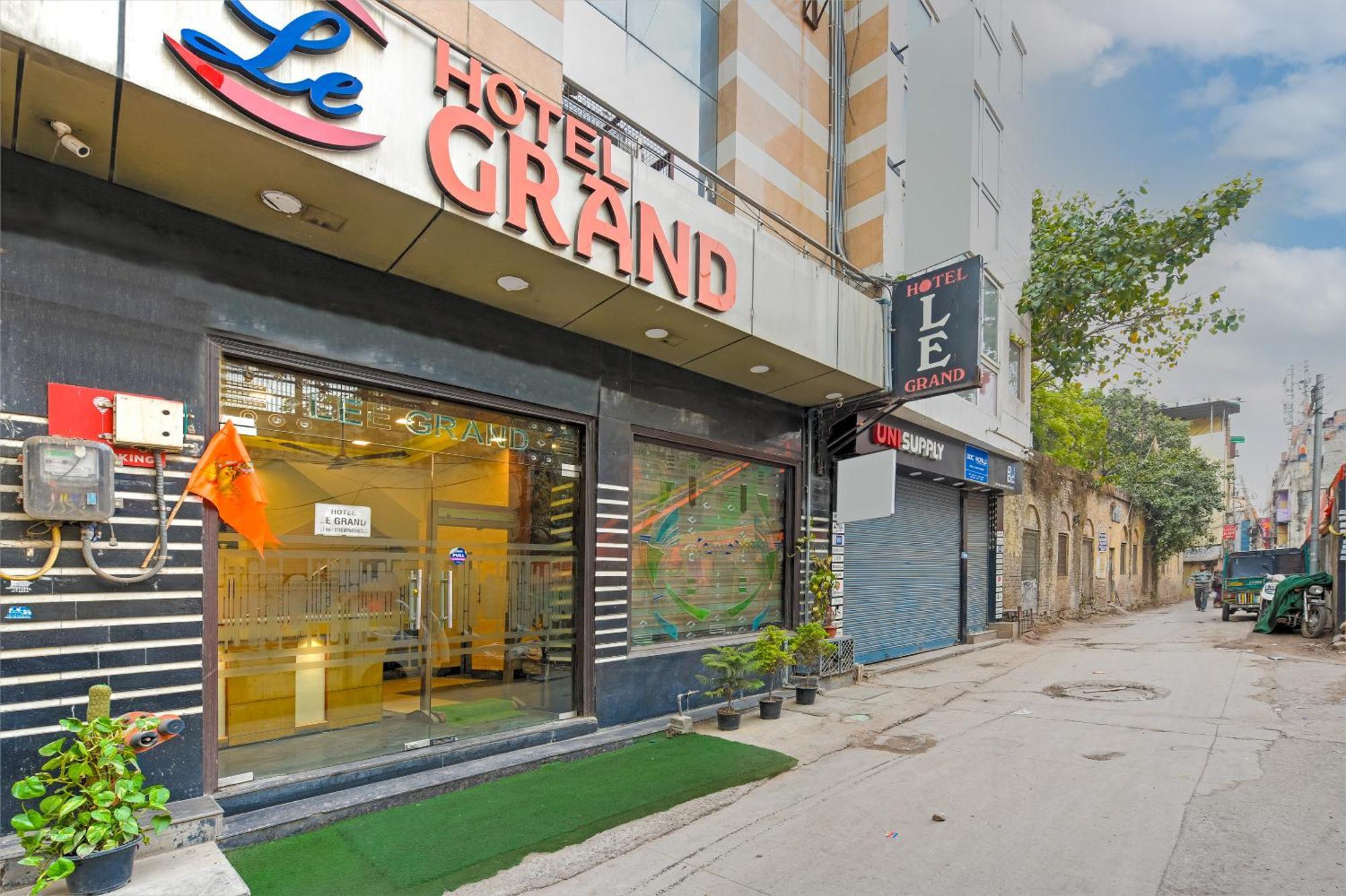 Hotel Le Grand - Walk-In From Rk Ashram Metro Station Neu-Delhi Exterior foto
